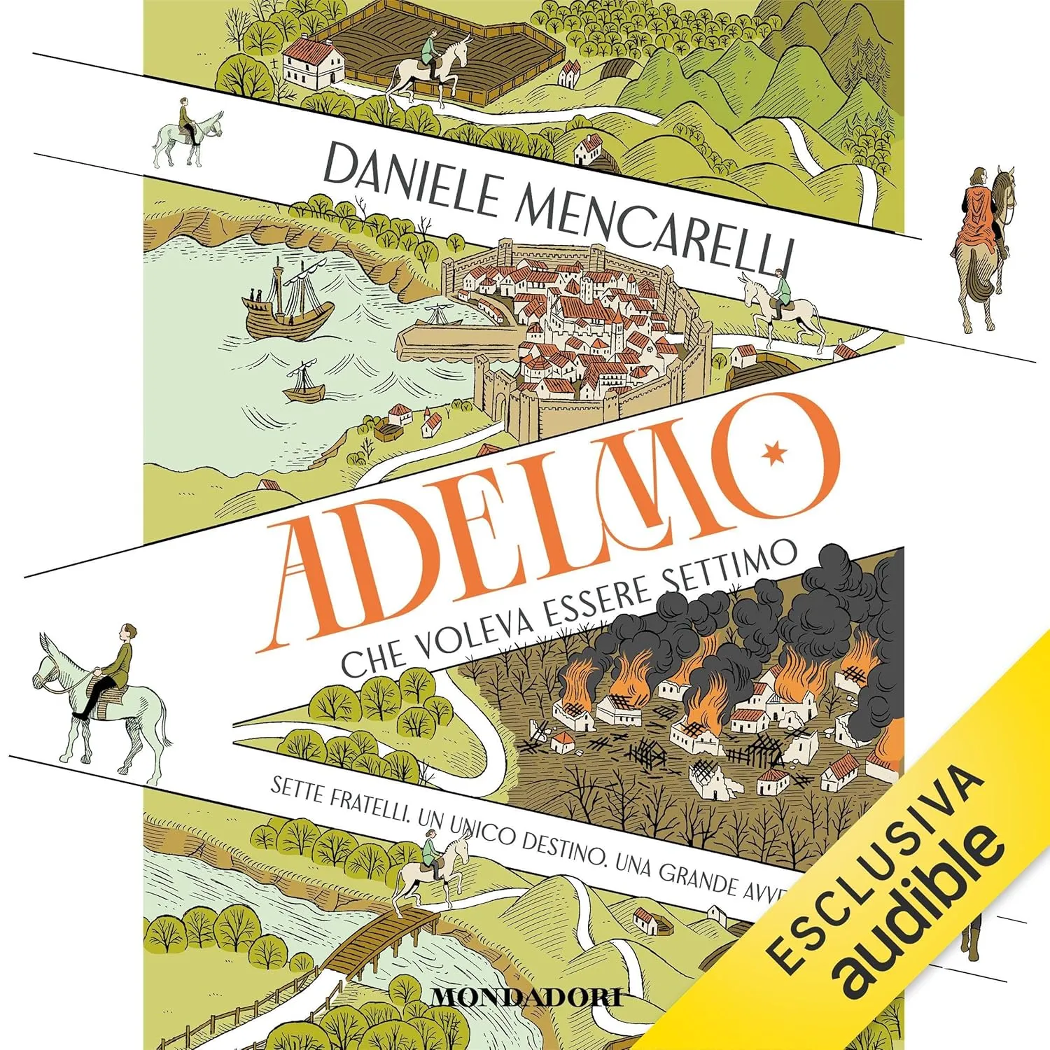 Copertina di Adelmo che voleva essere Settimo
