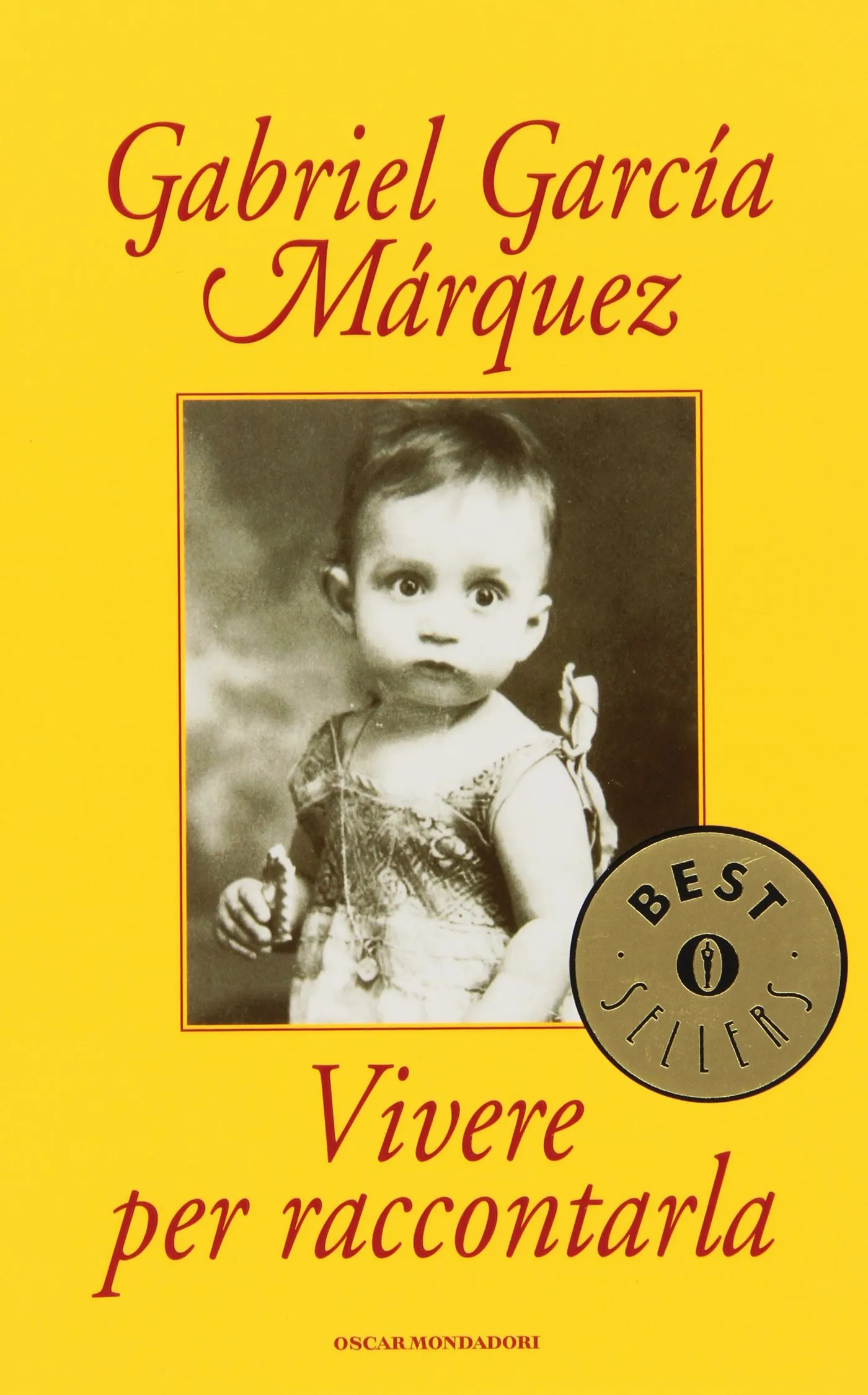 Copertina di Vivere per raccontarla